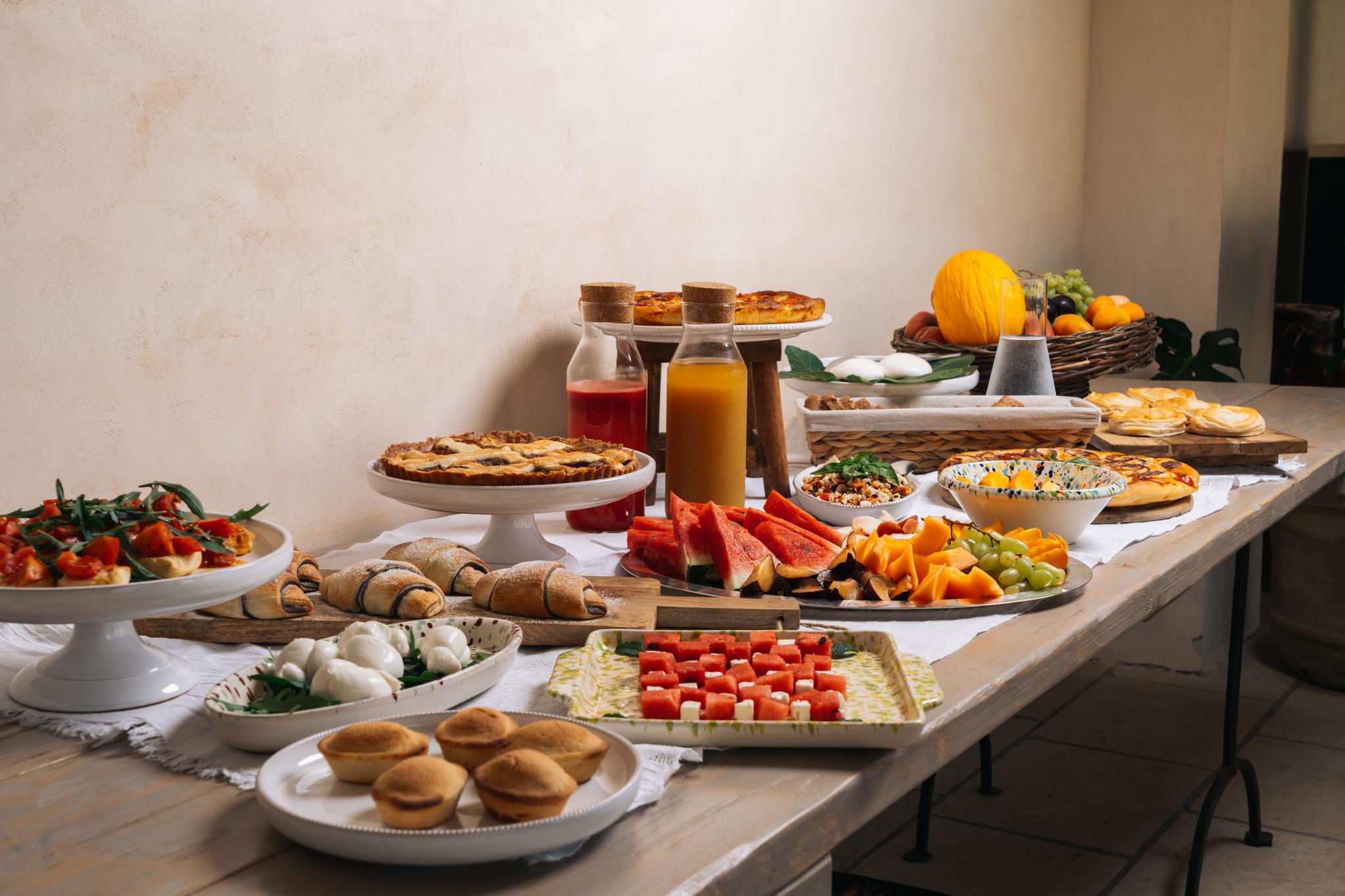Frühstück in der Masseria Casina Fiocca — Foto 4