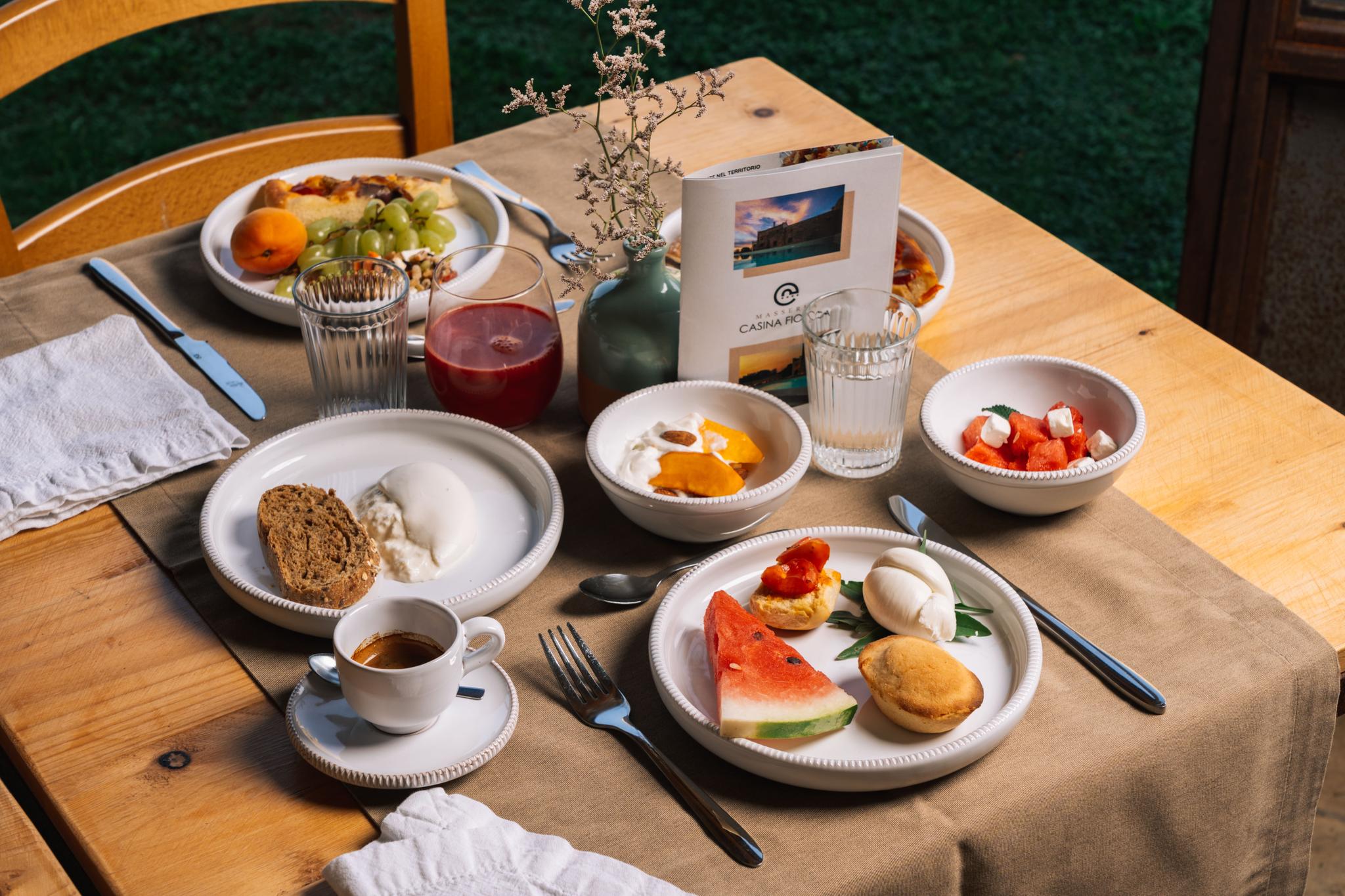 Frühstück in der Masseria Casina Fiocca — Foto 6